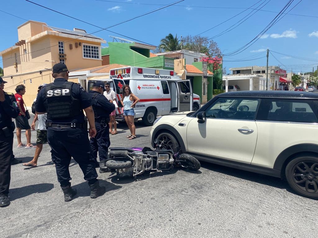 En los últimos días se han presentado varios accidente de motocicleta en Progreso