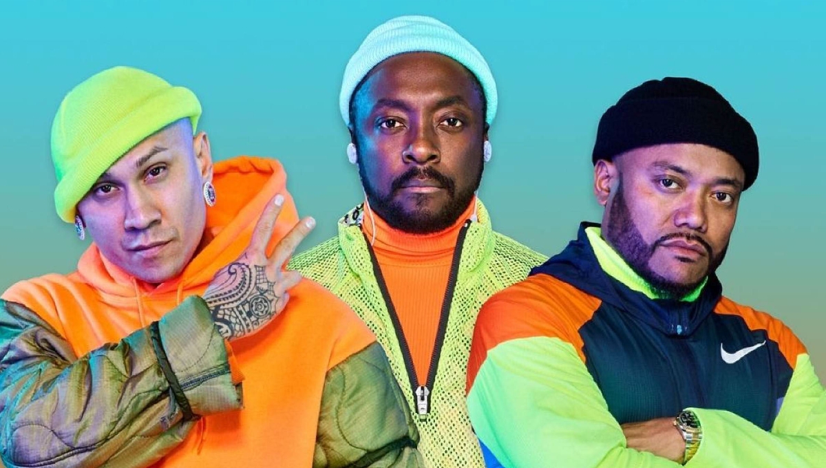Black Eyed Peas llegará por primera vez a Mérida en octubre de 2023