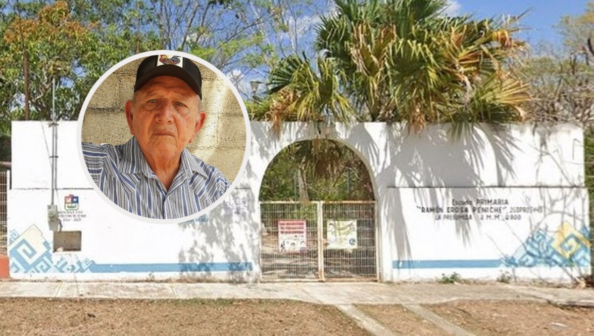 El maestro Manuel es originario de Conkal, Yucatán