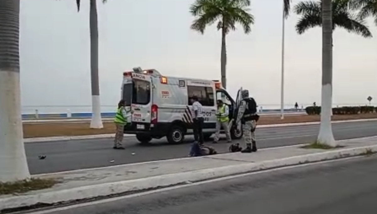 La víctima del accidente es un DJ en la zona del malecón