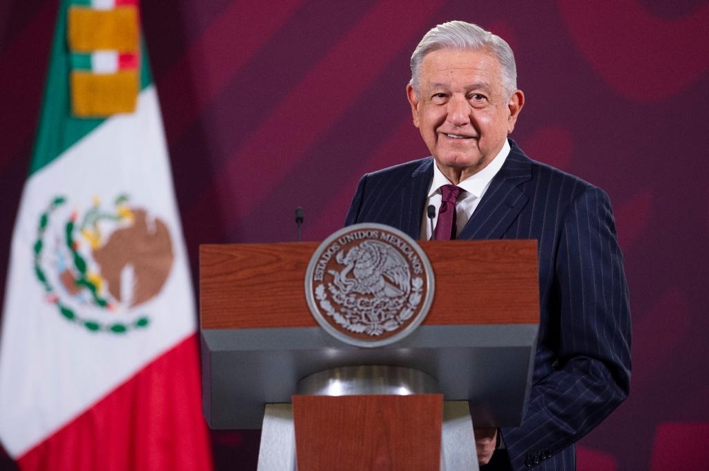 Presidente AMLO en conferencia de prensa