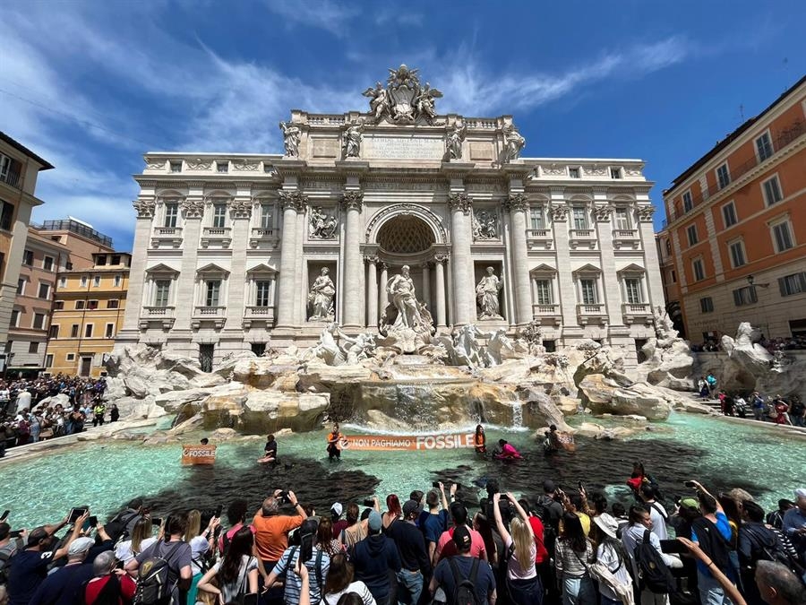 En 2015, la Fontana de Trevi terminó su rehabilitación