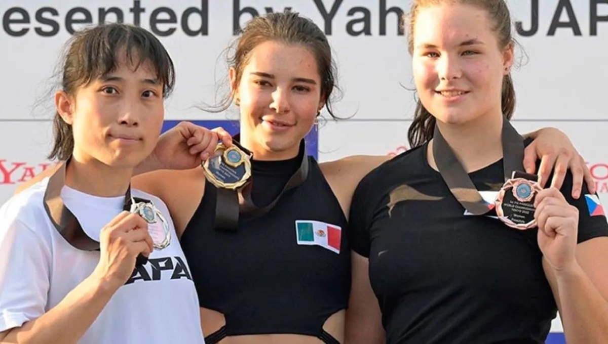 ¿Quién es Ella Bucio, la bicampeona del Mundial de Parkour 2023?