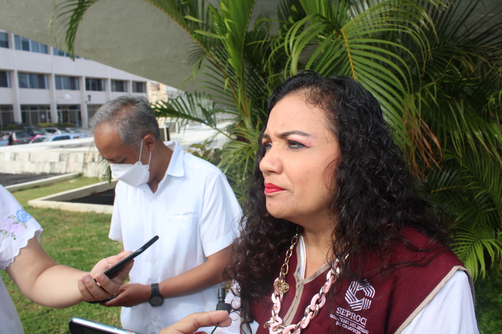 Bertha Pérez, titular de Protección Civil, reveló que ha tenido su agenda llena