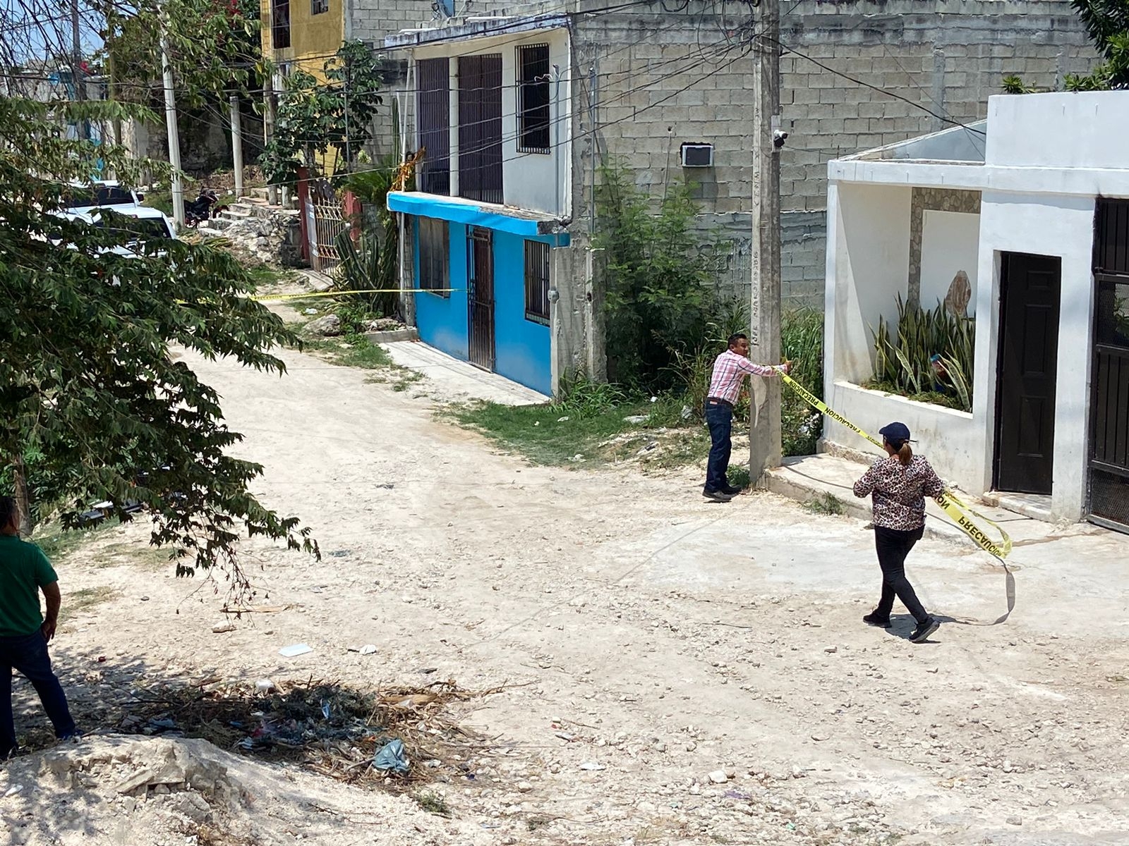 Balean una vivienda en la colonia 20 de Noviembre en Campeche: EN VIVO