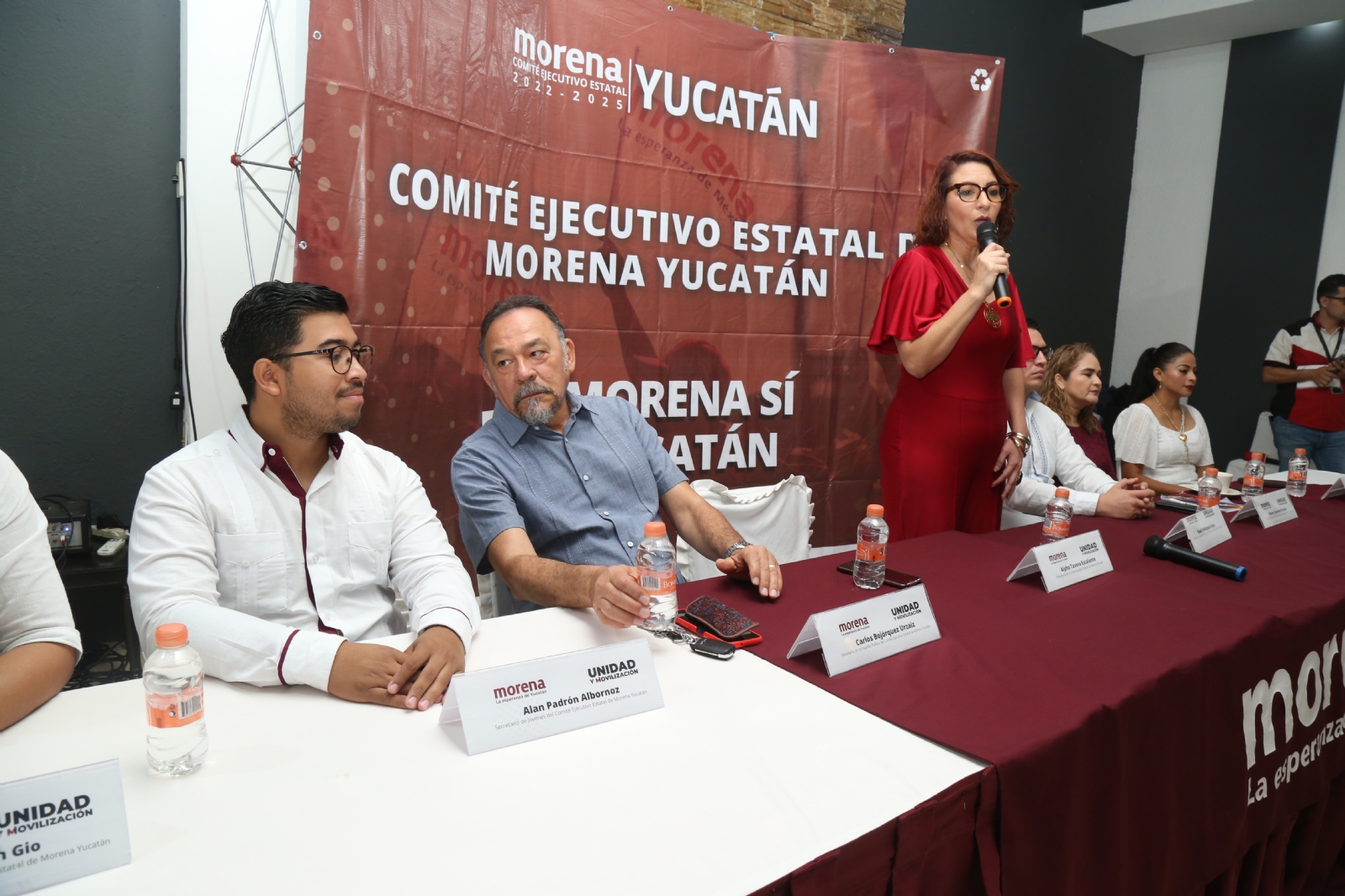 Morena destapa a sus 'corcholatas' para la gubernatura de Yucatán
