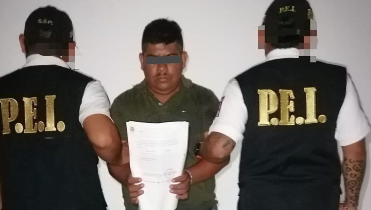 El detenido es originario de Puebla