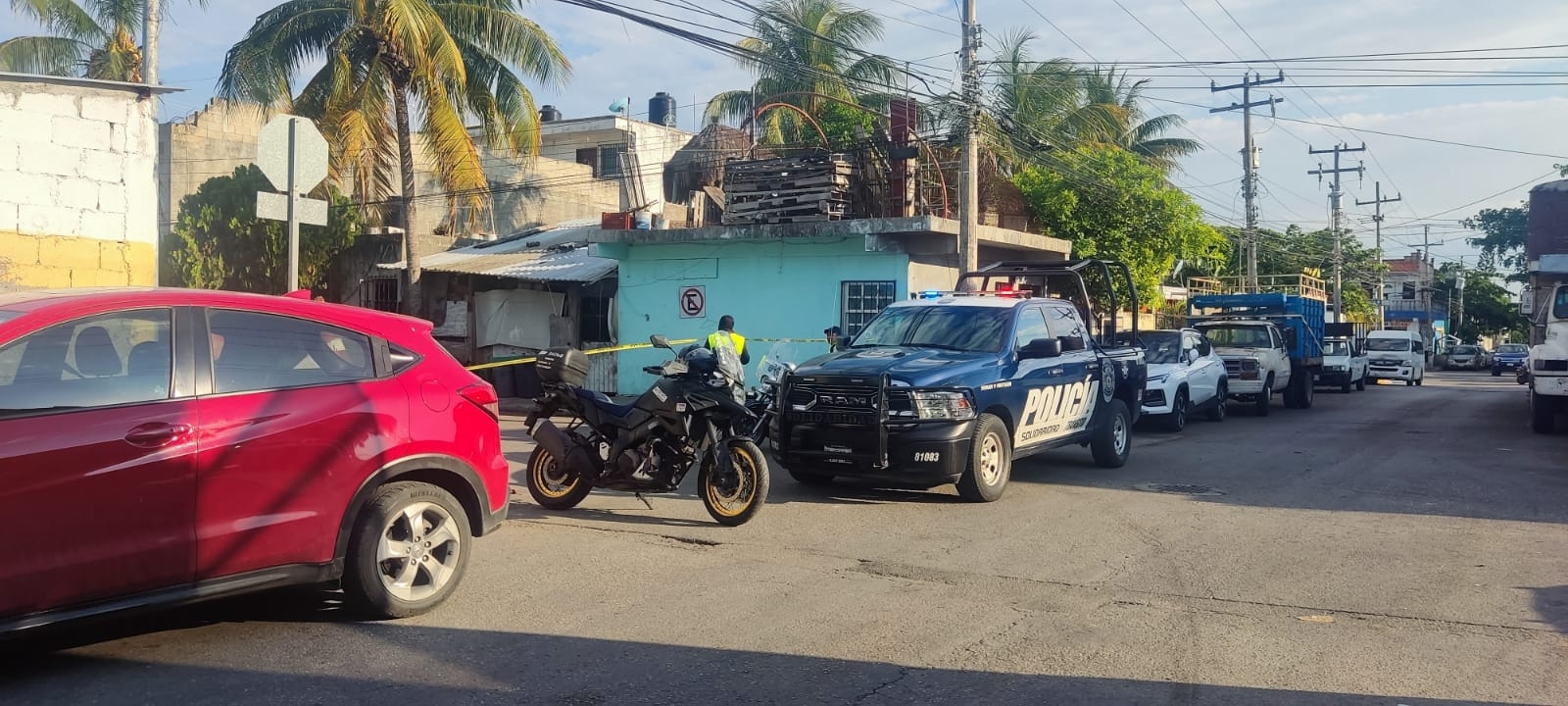 Una bomba fue reportada en la colonia Luis Donaldo Colosio de Playa del Carmen