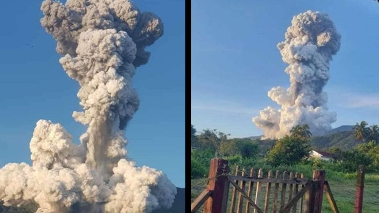 Potente” erupción en el volcán Rincón de la Vieja en Costa Rica: