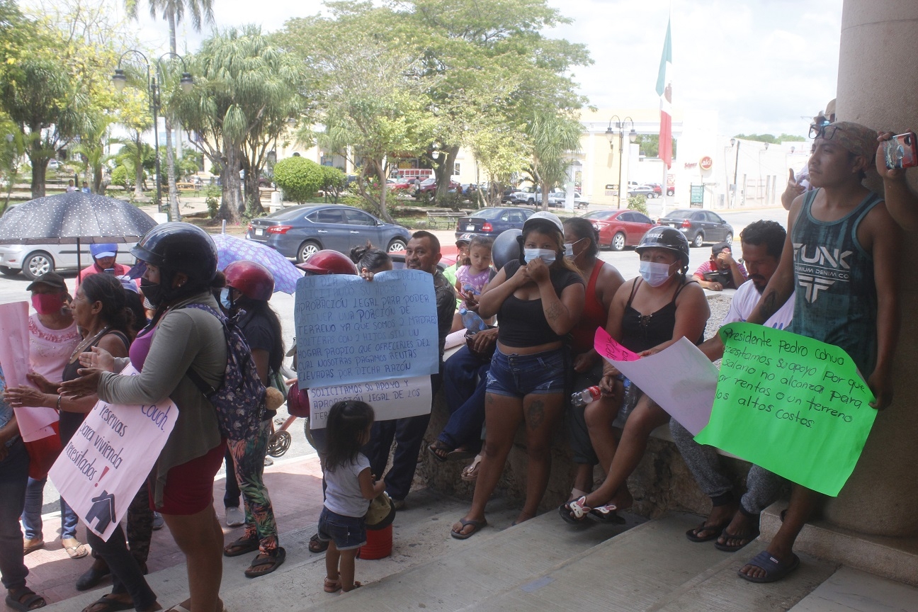 En redes sociales se “convoca” a las personas “valientes” a ocupar los lotes de terrenos