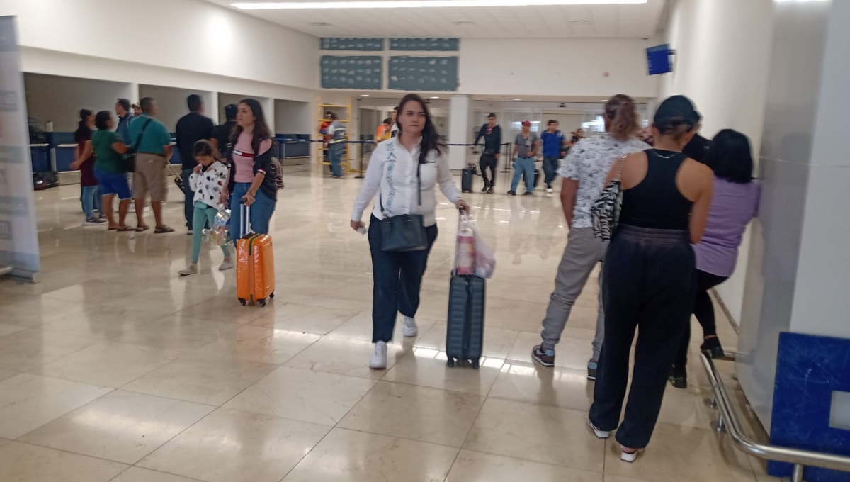 El vuelo CDMX-Mérida fue cancelado por segundo día consecutivo