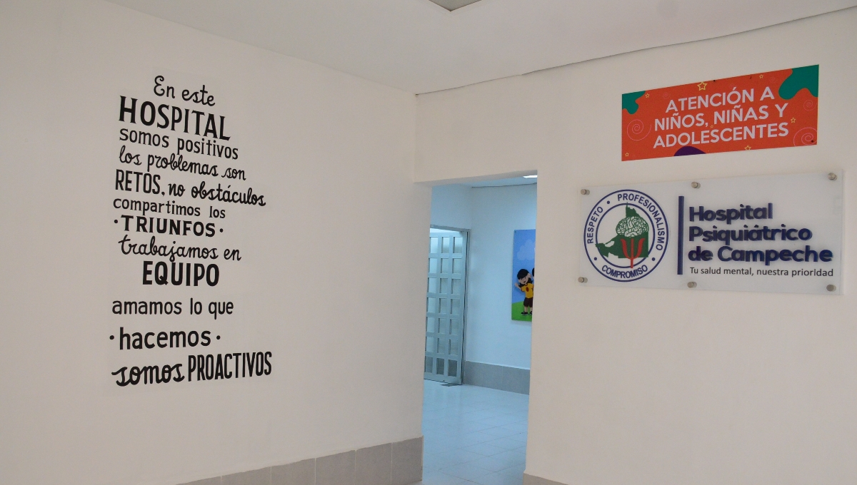 Hospital Psiquiátrico de Campeche atiende hasta 160 niños y adolescentes a la semana