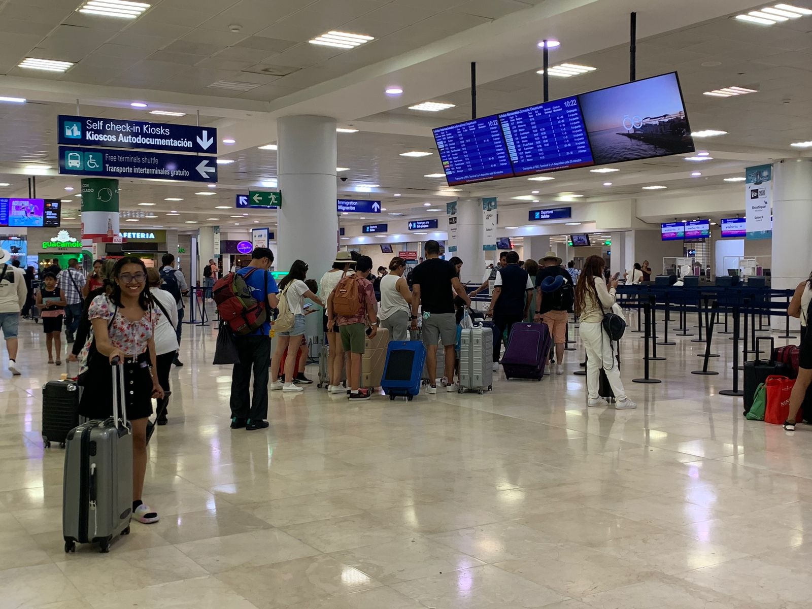 Aeropuerto de Cancún registra cuatro vuelos retrasados; dos a Estados Unidos: EN VIVO