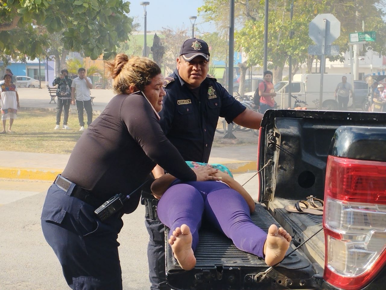 La joven logró recuperar el pulso y fue trasladada de emergencia a un hospital