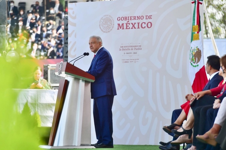 AMLO encabeza ceremonia por el 161 Aniversario de la Batalla de Puebla: EN VIVO