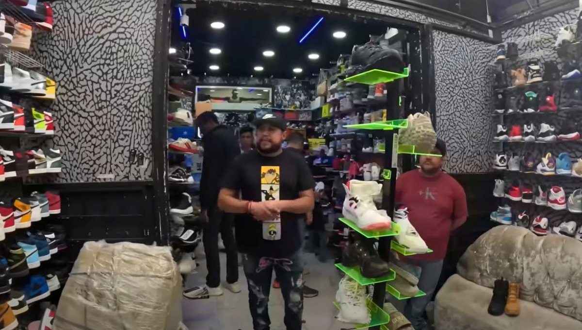 Youtuber revela cómo es comprar 'zapatos pirata' en Tepito: VIDEO
