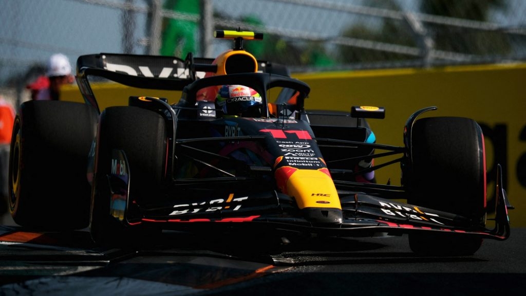 Checo Pérez conquista la pole position y arrancará primero en el Gran Premio de Miami