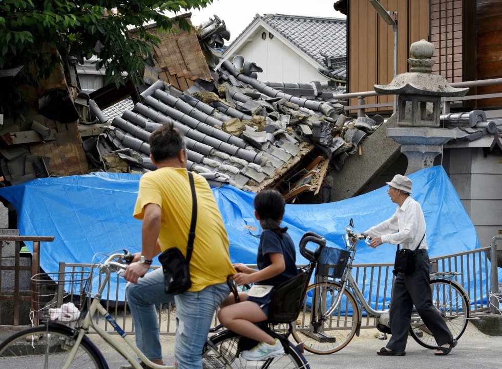 Sismo en Japón suma a 29 heridos y un muerto