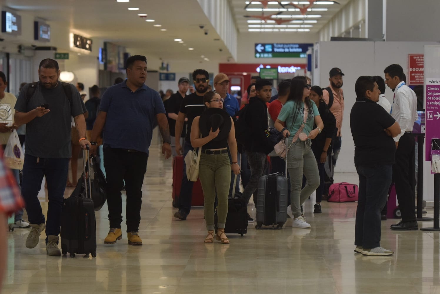 Aeropuerto de Mérida opera con vuelos adelantados este lunes 8 de mayo