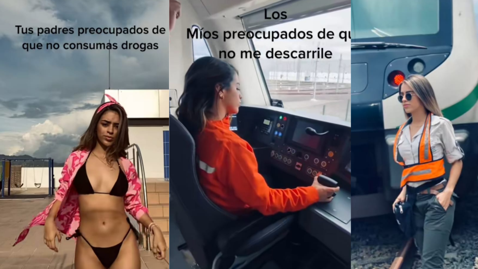 Conductora del Metro conquista a pasajeros con su belleza: VIDEO