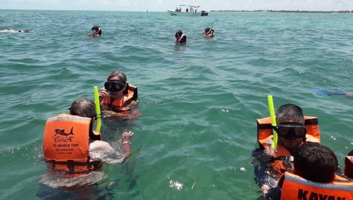 En Arrecifes Los Cuevones se desarrollan actividades turísticas como el snorkeling