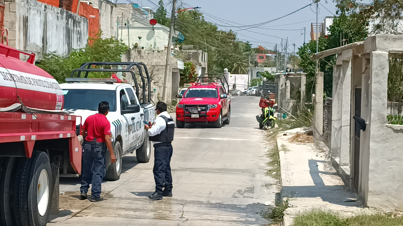 Reportan conato de incendio en cocina de vivienda en la colonia Esperanza