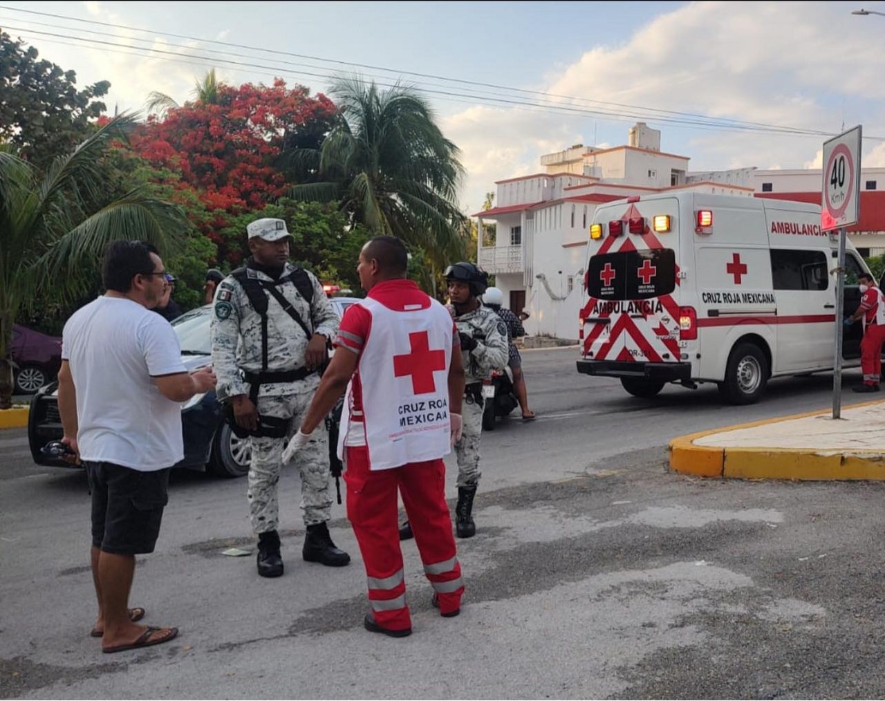 Muere de forma instantánea un motociclista de 16 años en Isla Mujeres