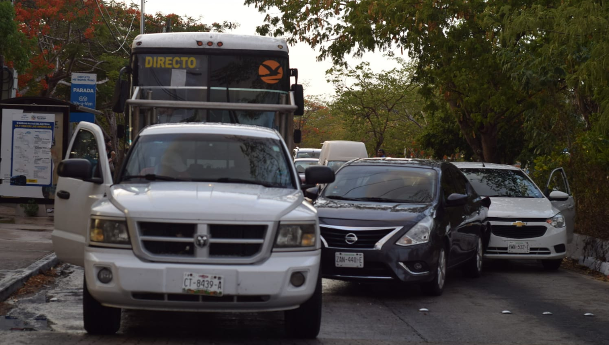 El accidente provocó un bloqueo de la circulación de más de una hora