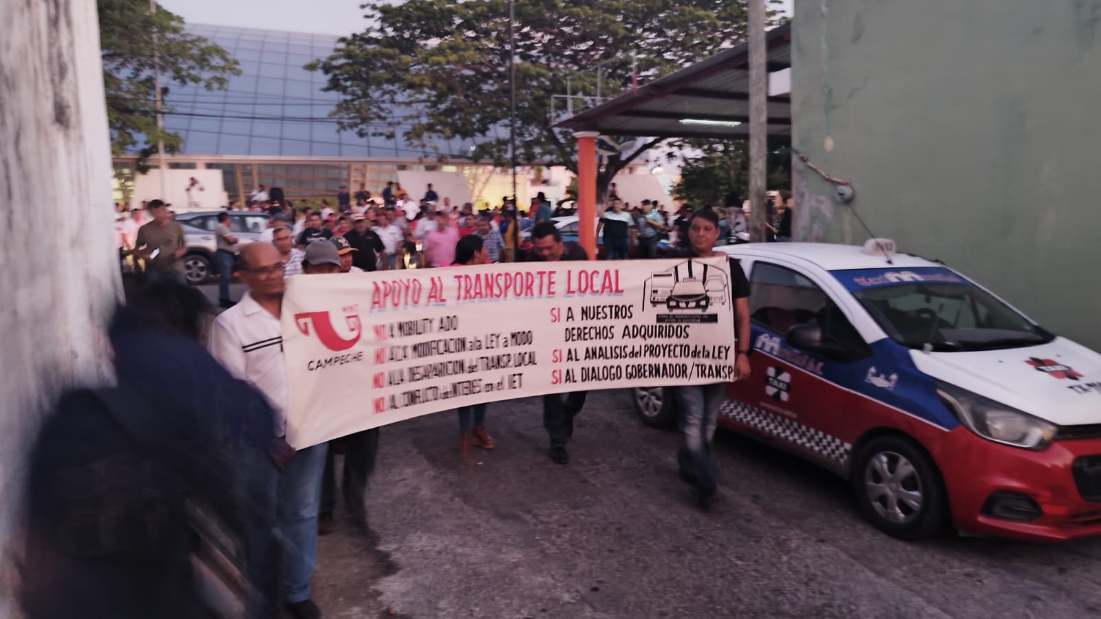 Los transportistas demandan conoce sobre la nueva ley de movilidad de Campeche