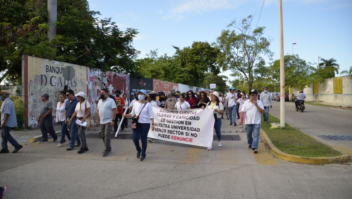 Sindicalizados dan ultimátum a la Universidad de Ciudad del Carmen y advierten de estallar huelga