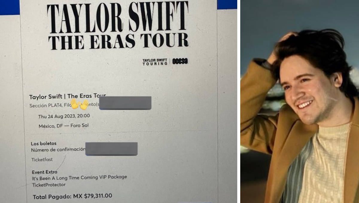 Pese a que le alcanzaba para el enganche de una casa, prefirió comprar un boleto para ver a Taylor Swift