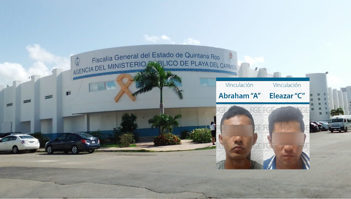 Abraham “A” y Eleazar “C” fueron detenidos durante un recorrido de vigilancia