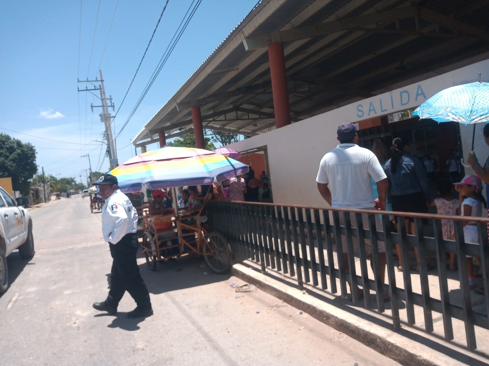 Algunos niños han sufrido malestar por el calor