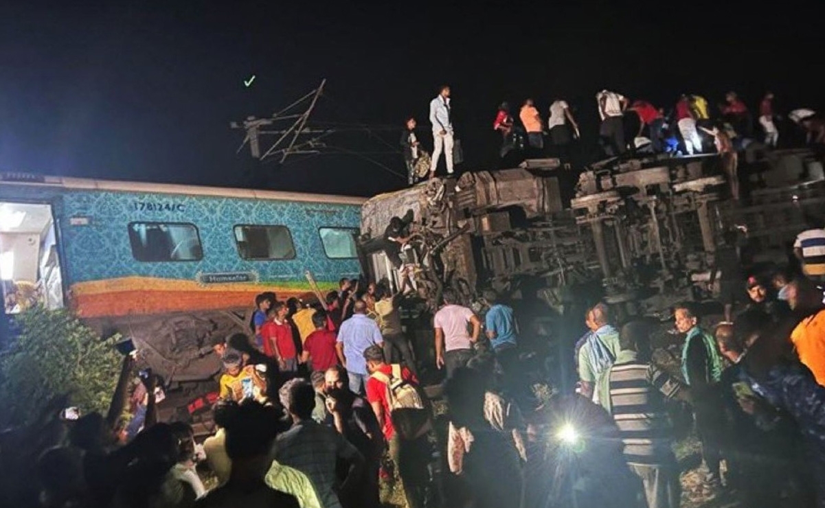 El accidente tuvo lugar en las proximidades de la estación de la localidad de Bahanaga
