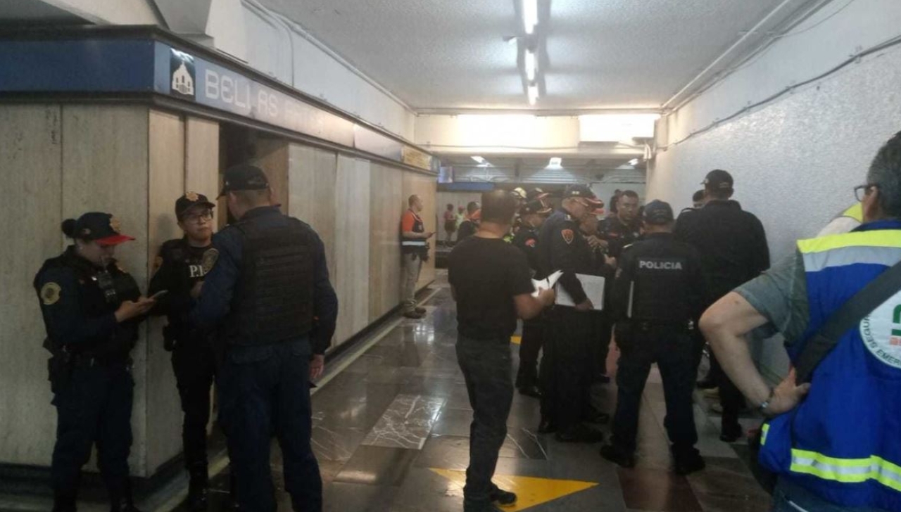 Cae y muere persona en vías de estación Bellas Artes de Línea 2 del Metro CDMX