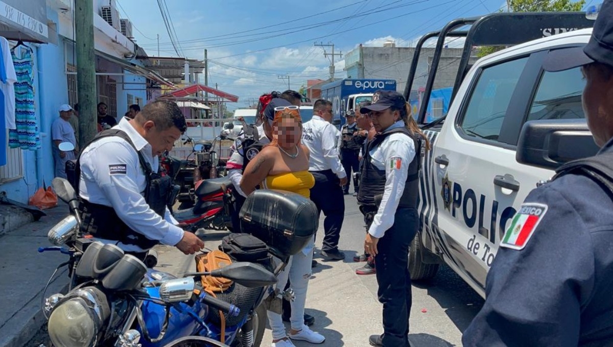 Cae presunta narcomenudista con drogas y dinero en Ciudad del Carmen