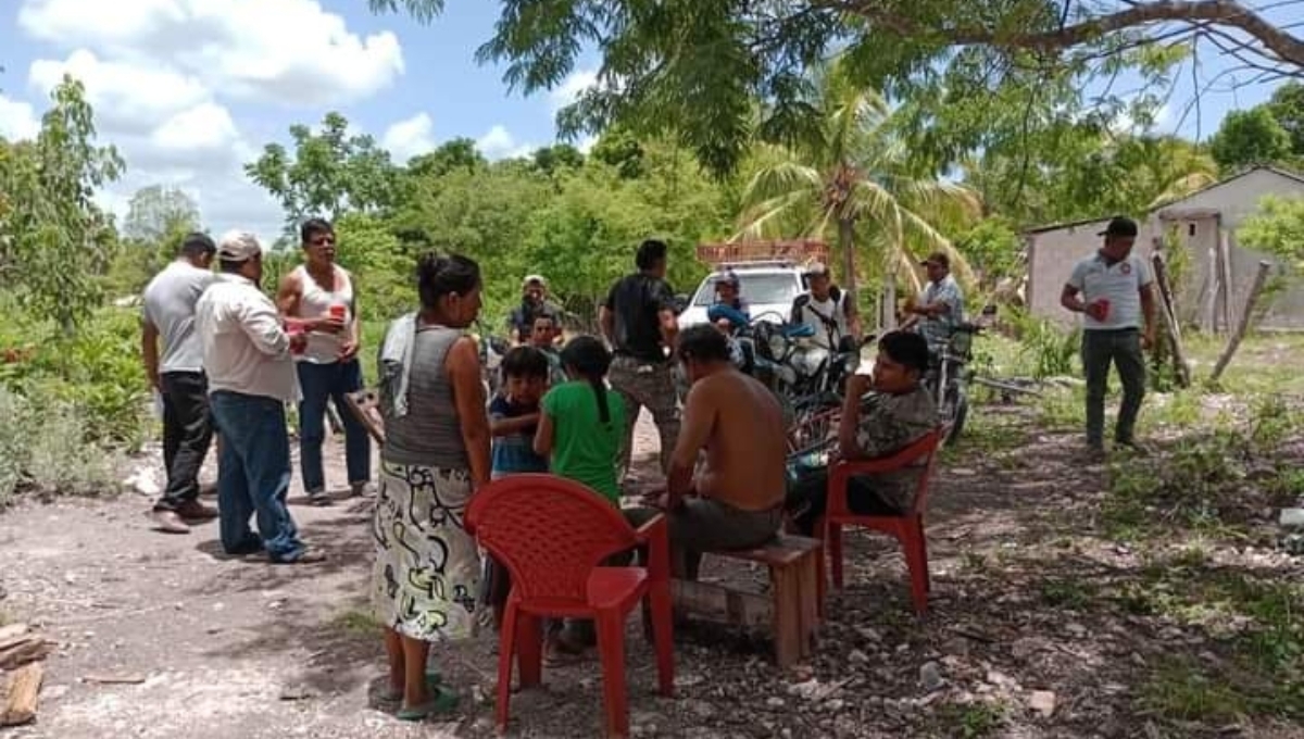 Protección Civil y voluntarios se adentraron a la selva para encontrar a los campesinos