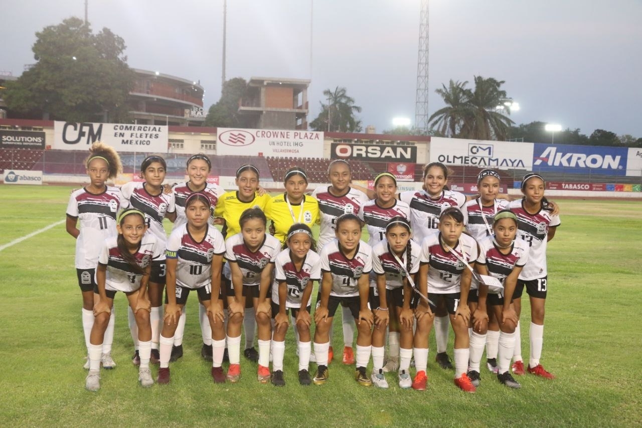 Selección de futbol femenil de Quintana Roo triunfa ante Tabasco