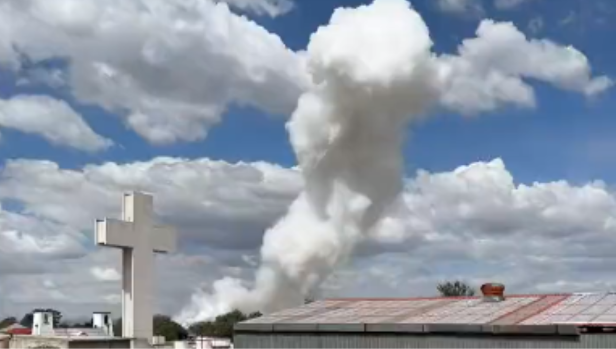 Explota un polvorín en Tultepec, Estado de México: VIDEO