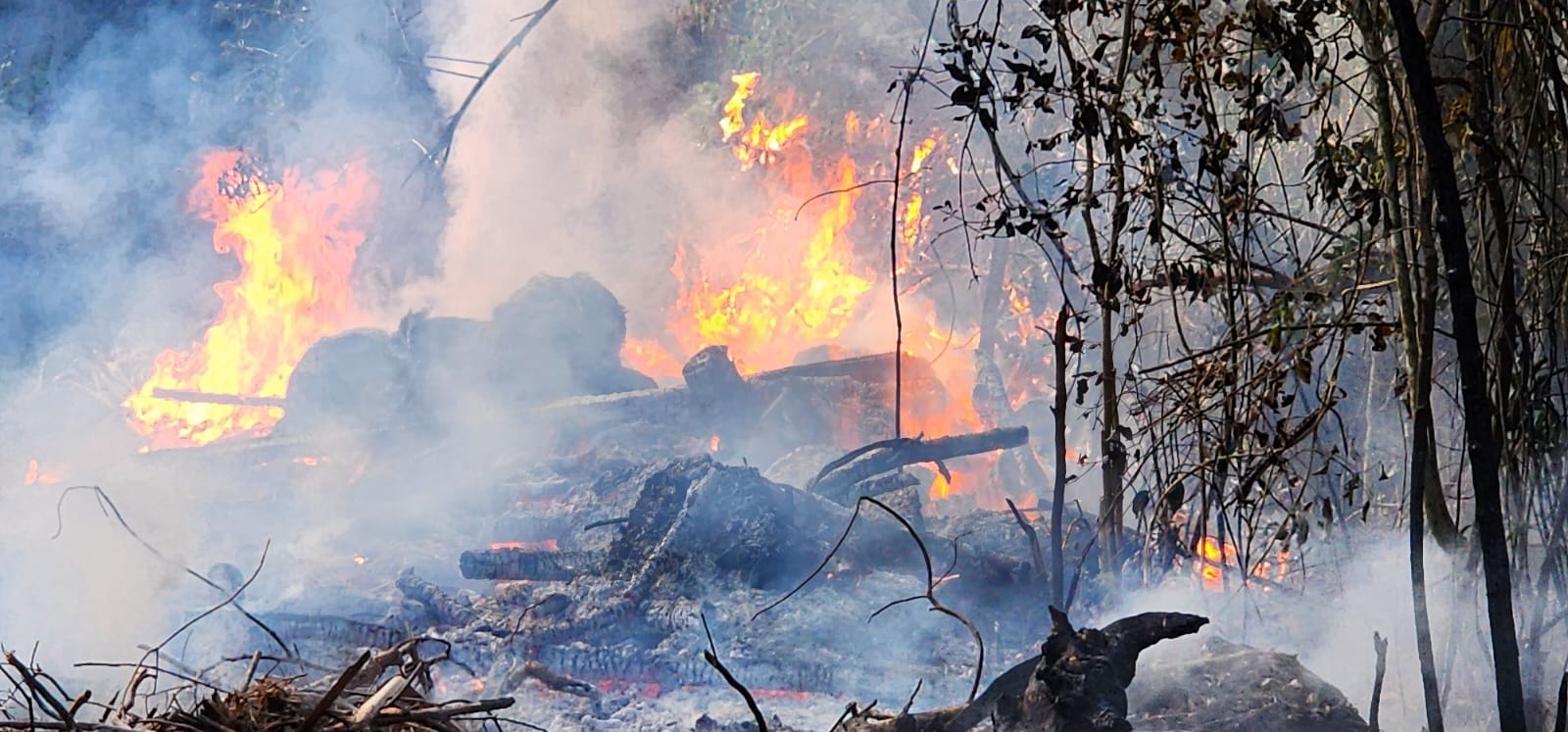 Bomberos atendieron conato de incendio en Cozumel