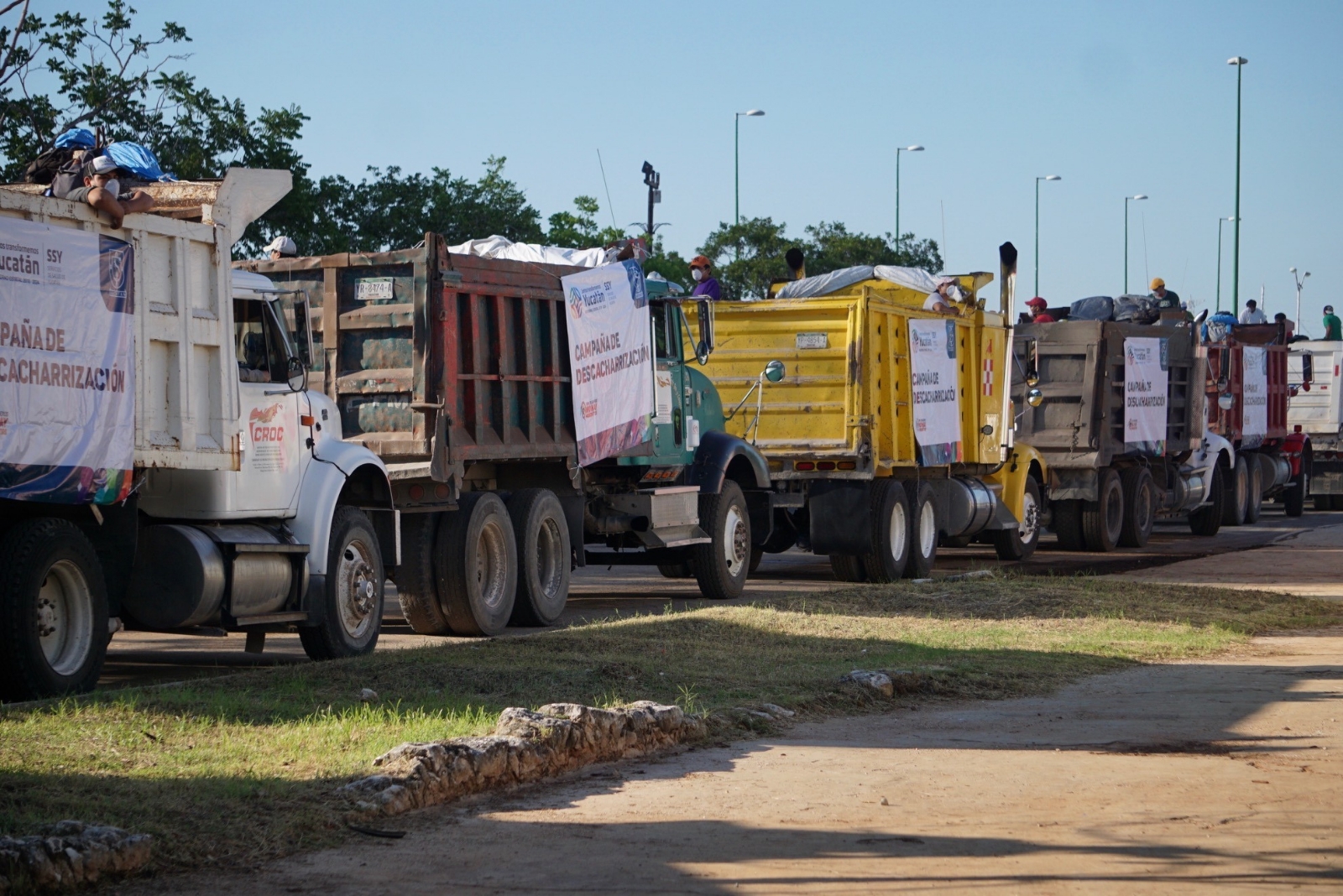 Campaña de deschatarrización en Mérida genera quejas; hay más de 400 esquinas llenas de basura