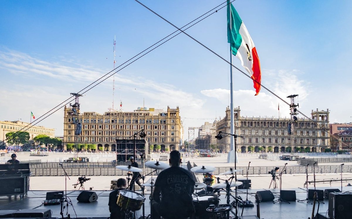 VER EN VIVO el concierto de Los Fabulosos Cadillacs en el Zócalo de la CDMX