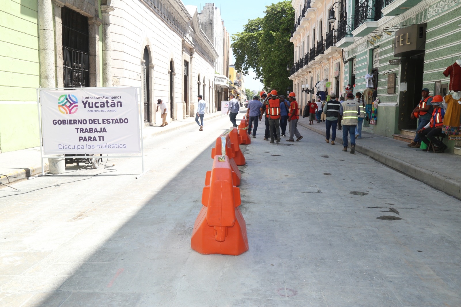 Estas son las calles cerradas en Mérida por la construcción del Corredor Turístico Gastronómico