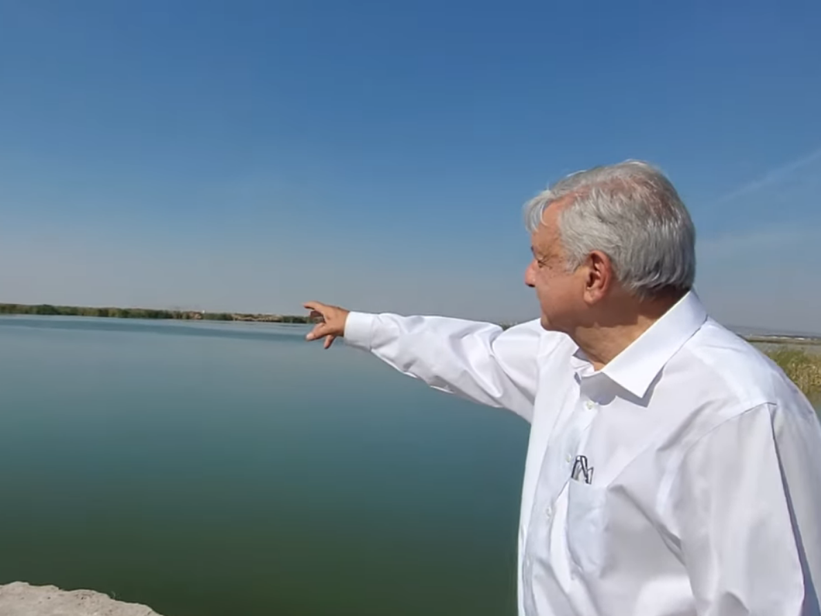 Presidente AMLO presenta avances del proyecto en el Lago de Texcoco