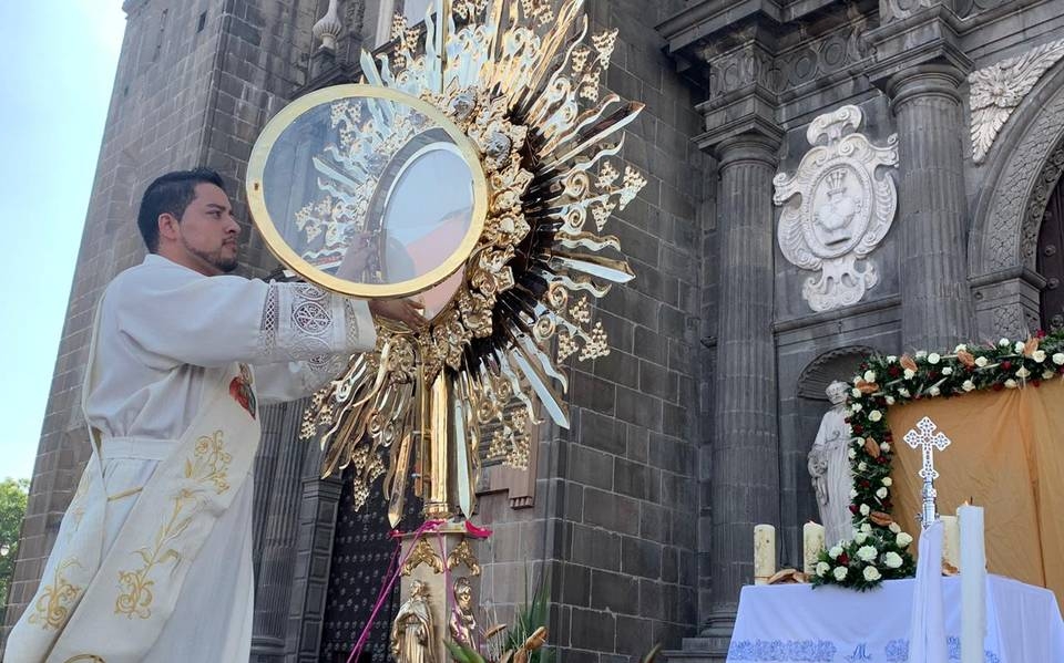 Inicia fiesta de Corpus Christi en Hunucmá tras haberse suspendido por el COVID-19