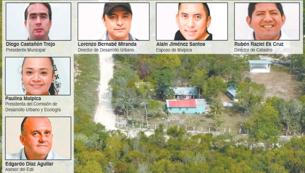 Destapan mafia de tierras ejidales en Tulum: Alcalde y funcionarios, los integrantes