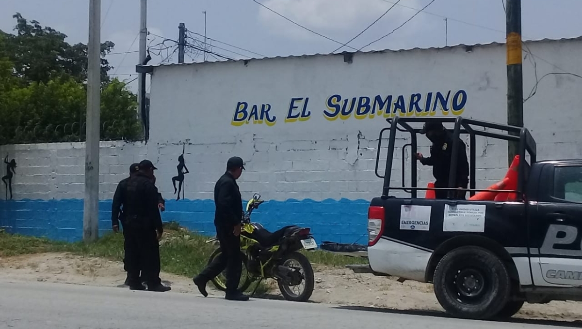 El conductor del volquete afirmó que no vio al motociclista