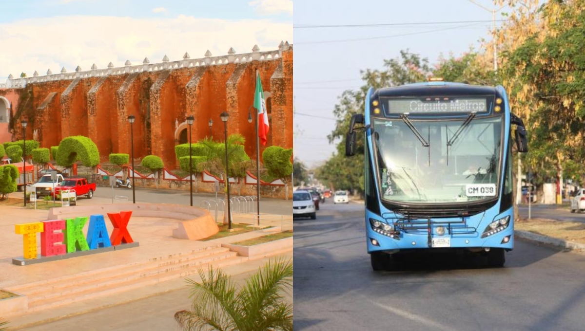 Va y Ven en Tekax: Esta será la ruta del transporte en el Pueblo Mágico