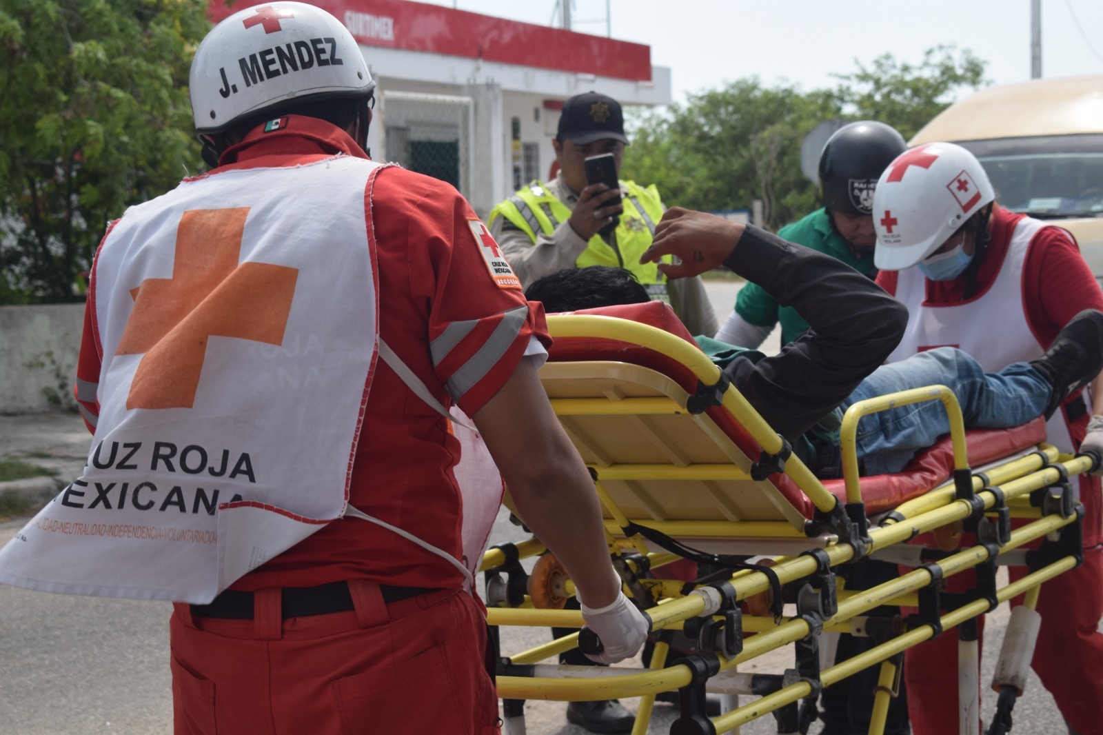 Campechanos atropellan a un motociclista en Progreso