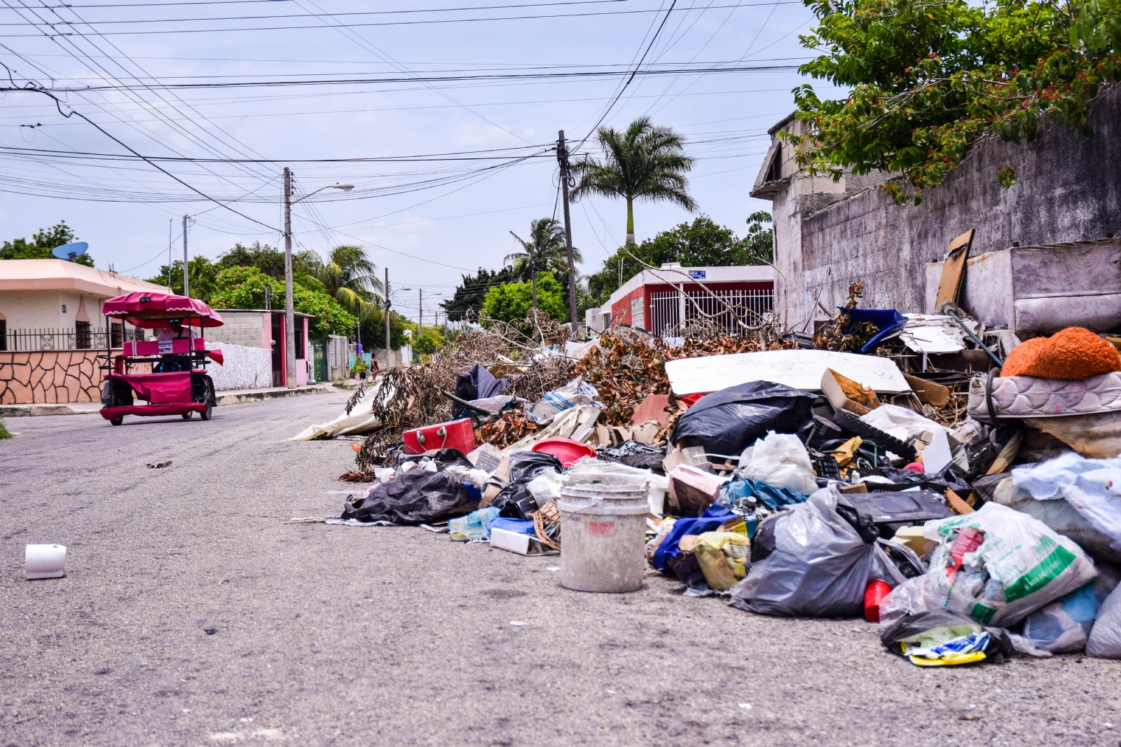 Renán Barrera ignora reclamos por basura acumulada en Mérida; hay 50 tiraderos en la ciudad